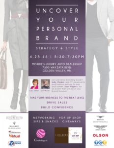 Uncover Your Personal Brand - Apr 2016 Flyer
