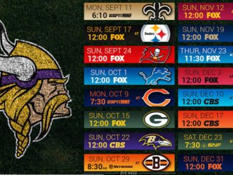 Minnesota Vikings 2014 NFL Schedule, kishcollageit